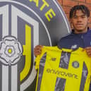 Eko Solomon is Harrogate Town's second signing of the January transfer window. Picture: Harrogate Town AFC