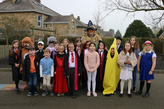 Pupils at Ashville College dressed up as their favourite book characters