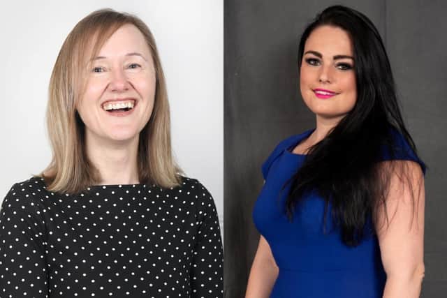 Sarah Armstrong and Sammy Lambert have been shortlisted for two awards at the Helpforce Champions Awards 2022