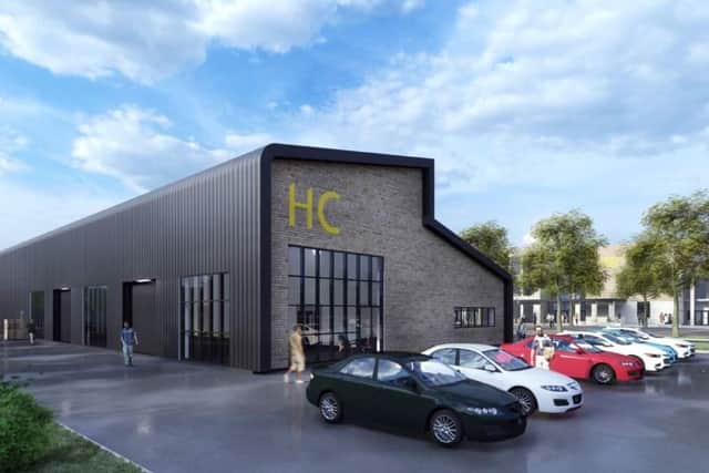 Harrogate College is set to replace its main building on Hornbeam Park and construct a stare-of-the-art renewable energy skills hub – while still remaining open the whole time. (Picture contributed)