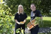 (L-R) Amy Grimston, Marketing Manager at Simon Bailes Peugeot and Nicky Ruddick, organiser of the Ho