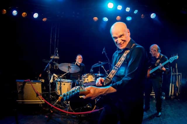 Dynamic and energetic to the end - Legendary Dr Feelgood guitarist Wilko Johnson as he looked at the time the Harrogate Advertiser interviewed him.