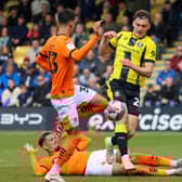 Harrogate Town suffered a 3-1 defeat to Notts County in their final home fixture of the 2024/25 season. Picture: Matt Kirkham