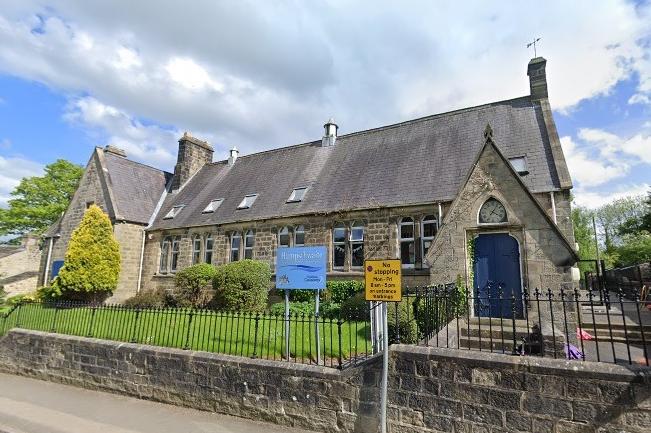 Hampsthwaite Church of England Primary School on Church Lane in Harrogate was rated 'outstanding' on 23 January 2014