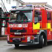 Fire service crews from Harrogate, and Knaresborough attended a fire at a restaurant in the town centre at the weekend.  (Picture contributed)