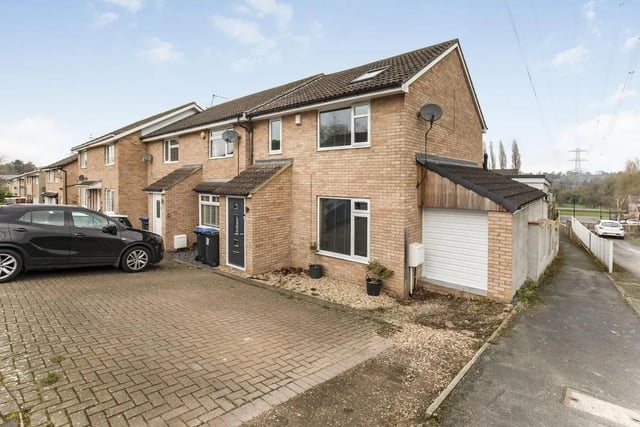 This three bedroom and one bathroom semi-detached house is for sale with Hunters for £300,000