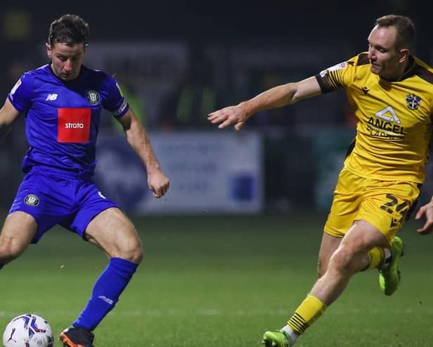 Harrogate Town have a wretched recent record against Sutton United, particularly at Gander Green Lane. Pictures: Matt Kirkham