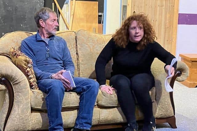 'See How They Run' in rehearsal at Pately Playhouse