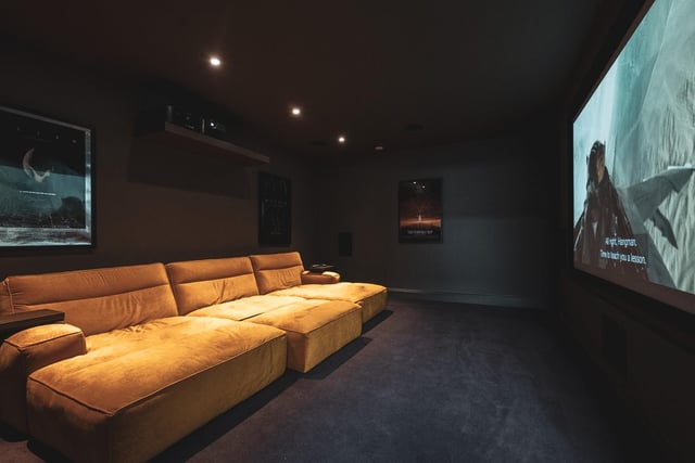 The property is wired with an integral sound system in the living room, kitchen, family room and terrace, including a modern home cinema.