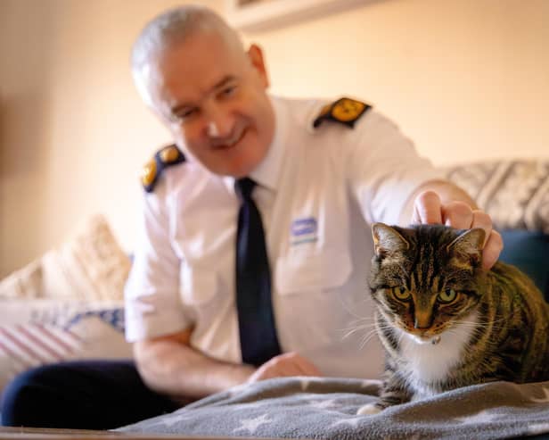 Rising figures for abandoned pets - Dermot Murphy, who heads the RSPCA frontline rescue teams, said: “We’re desperately concerned about the coming winter in North Yorkshire." (Picture contributed)