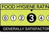 Harrogate town centre coffee shop handed three out of five food hygiene rating by Food Standards Agency