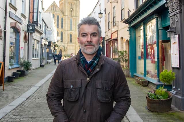Labour York and North Yorkshire Mayor David Skaith, pictured in Ripon.