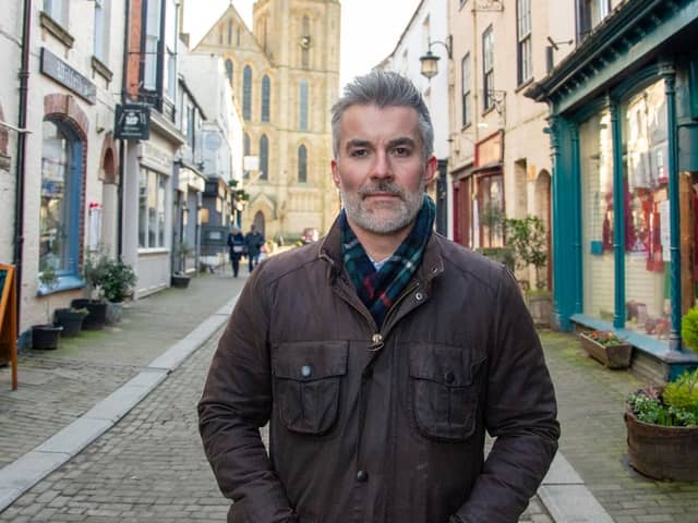 Labour York and North Yorkshire Mayor David Skaith, pictured in Ripon.