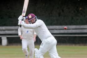 Bilton CC captain David Cummings in action. Picture: Steve Riding