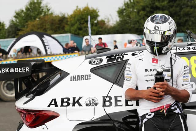 Nicolas Hamilton at Croft - picture BTCC