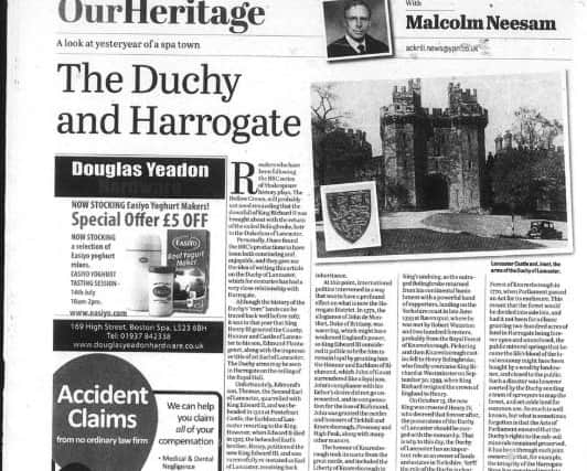 The original front page