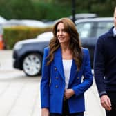Prince William, Prince of Wales and Catherine, Princess of Wales arrive for their visit to SportsAid at Bisham Abbey National Sports Centre to mark World Mental Health Day on October 12. Photo: Getty Images