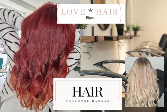 Love Hair & Beauty Boutique is located on Ripon's North Street and takes second place. The boutique is known for luxury treatments, make-up and hairdressing.