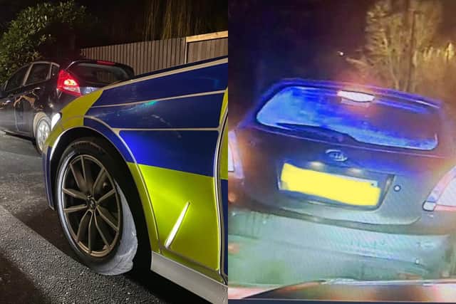 Two motorists were stopped by police in Harrogate last night on suspicion of drink and drug driving (Credit: Sergeant Paul Cording)