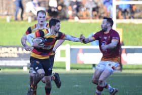 Harrogate RUFC have won just two of their 14 National Two North outings so far this season. Pictures: Gerard Binks