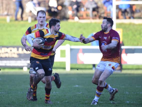 Harrogate RUFC have won just two of their 14 National Two North outings so far this season. Pictures: Gerard Binks