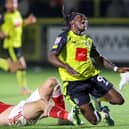 An improved performance by Harrogate Town during Tuesday's EFL Trophy win over Nottingham Forest Under-21s came after what had been a particularly tough week for the club. Pictures: Matt Kirkham