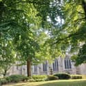An £8m argument - Ripon Cathedral plans to construct a two-storey annex on public land known as Minster Gardens. (Picture contributed)