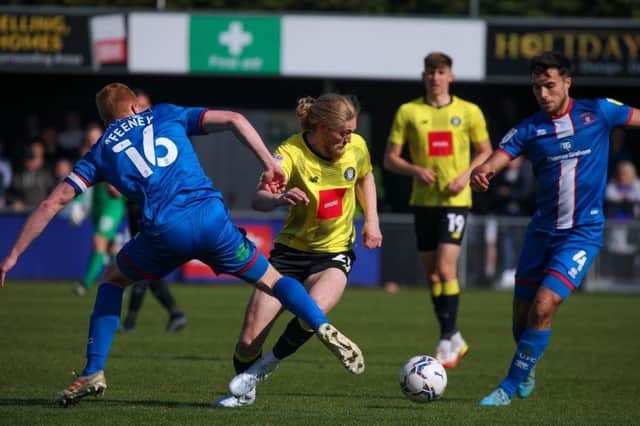 Harrogate Town were due to host Carlisle United at the EnviroVent Stadium on Saturday afternoon. Picture: Matthew Appleby/Harrogate Town AFC