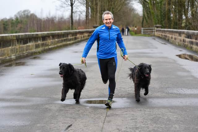 Elected as a Tory councillor but standing as an independent in the first-ever Mayor of York and North Yorkshire elections, dog lover Paul Haslam says his aims, if elected, are linked to his recent political switch and a need to make real changes for the better. (Picture contributed)