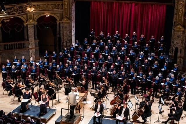 Harrogate Choral Society presents Handel’s Messiah Saturday, December 10, at the Royal Hall, Harrogate.