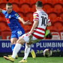 Harrogate Town triumphed 2-0 when they visited Doncaster Rovers in League Two last season. Pictures: Matt Kirkham