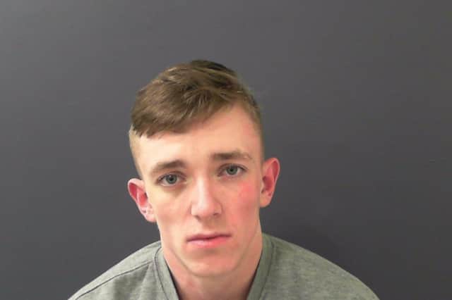 Connor Kiernan, 22, was arrested in Harrogate in November 2020 when police stopped a Ford Fiesta in Grove Park Avenue following reports of a fight.