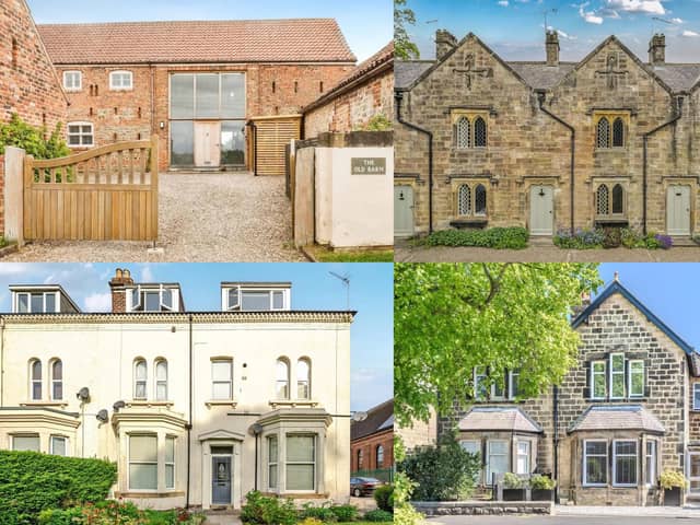 We take a look at 15 properties in the Harrogate district that are new to the market this week