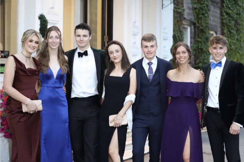 All the students looked incredibly chic and fabulous in their gowns and suits.