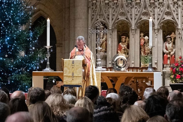 Ripon Cathedral will be holding Midnight Mass from 11pm until 12am.