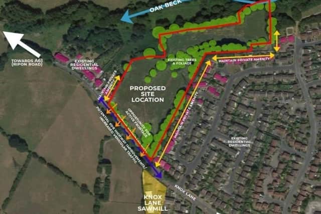 A decision on plans for 53 homes on Knox Lane has been delayed after concerns were raised that the site is likely to be contaminated by coal and tar spillages from a former railway track.