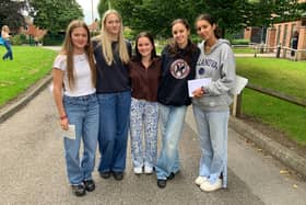 Students at Ripon Grammar School are celebrating after an outstanding set of record A-level results