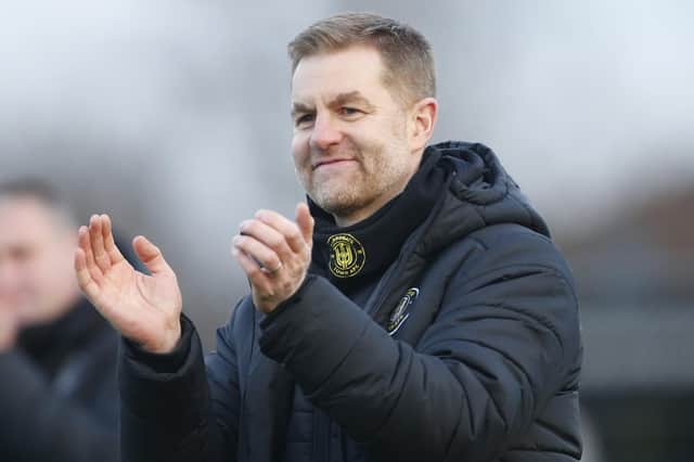 Simon Weaver has got his Harrogate Town team playing good football and picking up positive results on a consistent basis. Pictures: Paul Thompson/ProSportsImages