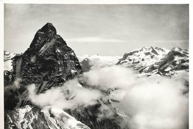 The Matterhorn, circa 4,000m by Vittorio Sella (part lot) – estimate: £300-500