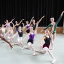 Cira Robinson and some of the young dancers at Yorkshire Ballet Seminars’ summer residential held at Ashville College