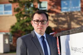 "We must stand together as a community against this hatred and violence" said Harrogate and Knaresborough MP Tom Gordon. (Picture contributed)