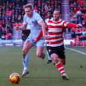 Harrogate Town suffered a painful late defeat at Doncaster Rovers on Saturday afternoon. Pictures: Matt Kirkham