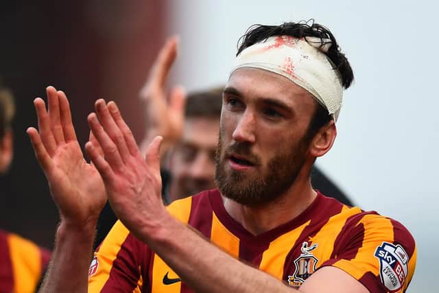 Rory McArdle spent five years as a Bradford City player. Picture: Getty Images