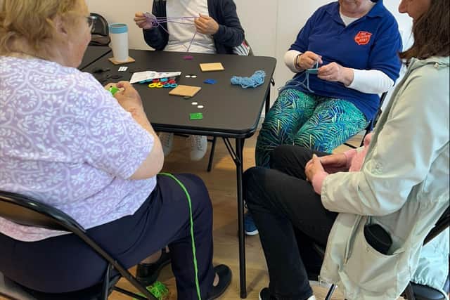 Chat and Craft at Wetherby Salvation Army
