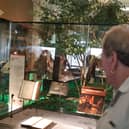 Looking back - Harrogate-born Chris Simpson travelled in person by invitation to Burlingon House in Piccadilly for the pre-launch day of Magna Carta 1225 exhibition which featured an album by his rock band of the same name. (Picture contributed)
