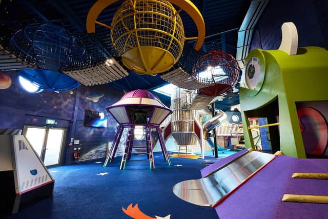 Highlight of Stockeld Park - The attractive 20,000ft Playhive, Europe’s largest and most original indoor playground, was a personal labour of love for the Grant family created over a five-year period at a cost of £3.5 million. (Picture contributed)