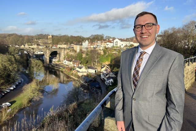 Tom Gordon, Liberal Democrat Parliamentary Candidate for Harrogate and Knaresborough, has praised the district’s approach to the homeless problem based on a sense of community and compassion. (Picture contributed)