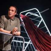 Mark Thomas in an Ordinary Decent Criminal at Leeds Playhouse.