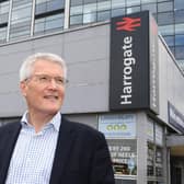 Harrogate and Knaresborough MP Andrew Jones said he had contacted Northern Trains to confirm that Harrogate station was not one of those affected by the plans. (Picture Gerard Binks)