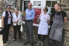 Tim Dee has retired after 26 years serving Post Office customers in Spofforth and various Post Offices in North Yorkshire
